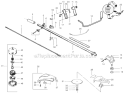 Page C Diagram and Parts List for BC30B  Weed Eater Trimmer